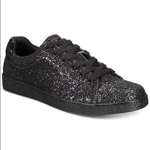 Sparkle Black Club Sneakers